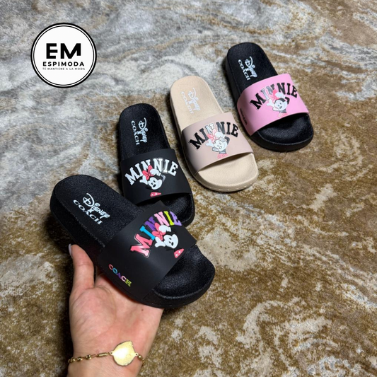 CHANCLAS MINNIE NIÑO | INCLUYEN TULA