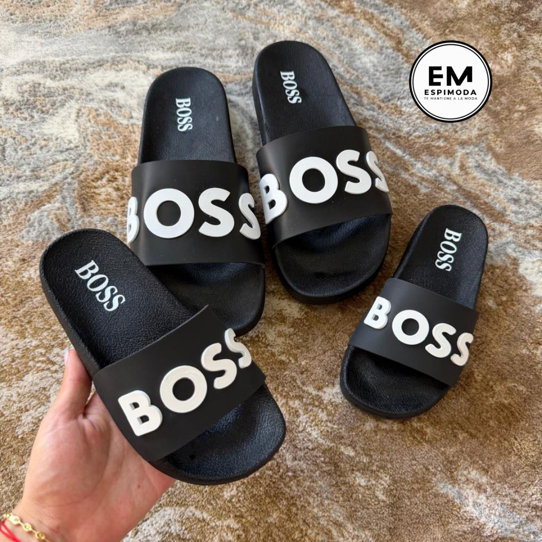 CHANCLAS BOSS | INCLUYEN TULA