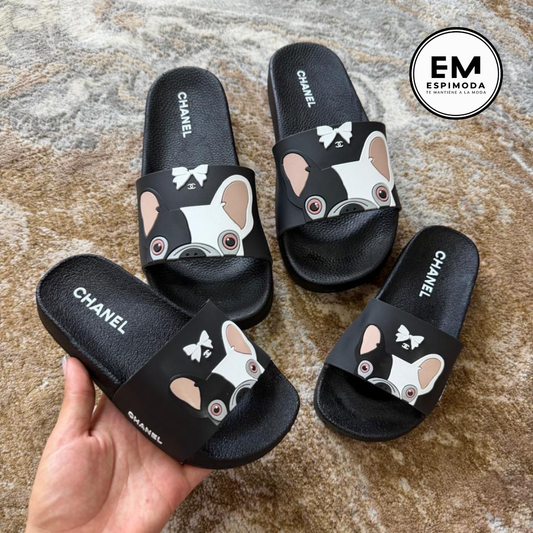 CHANCLAS CHANEL NIÑO | INCLUYEN TULA